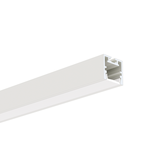 Profil aluminiu bandă LED PDS-ZM-PLUS, alb vopsit