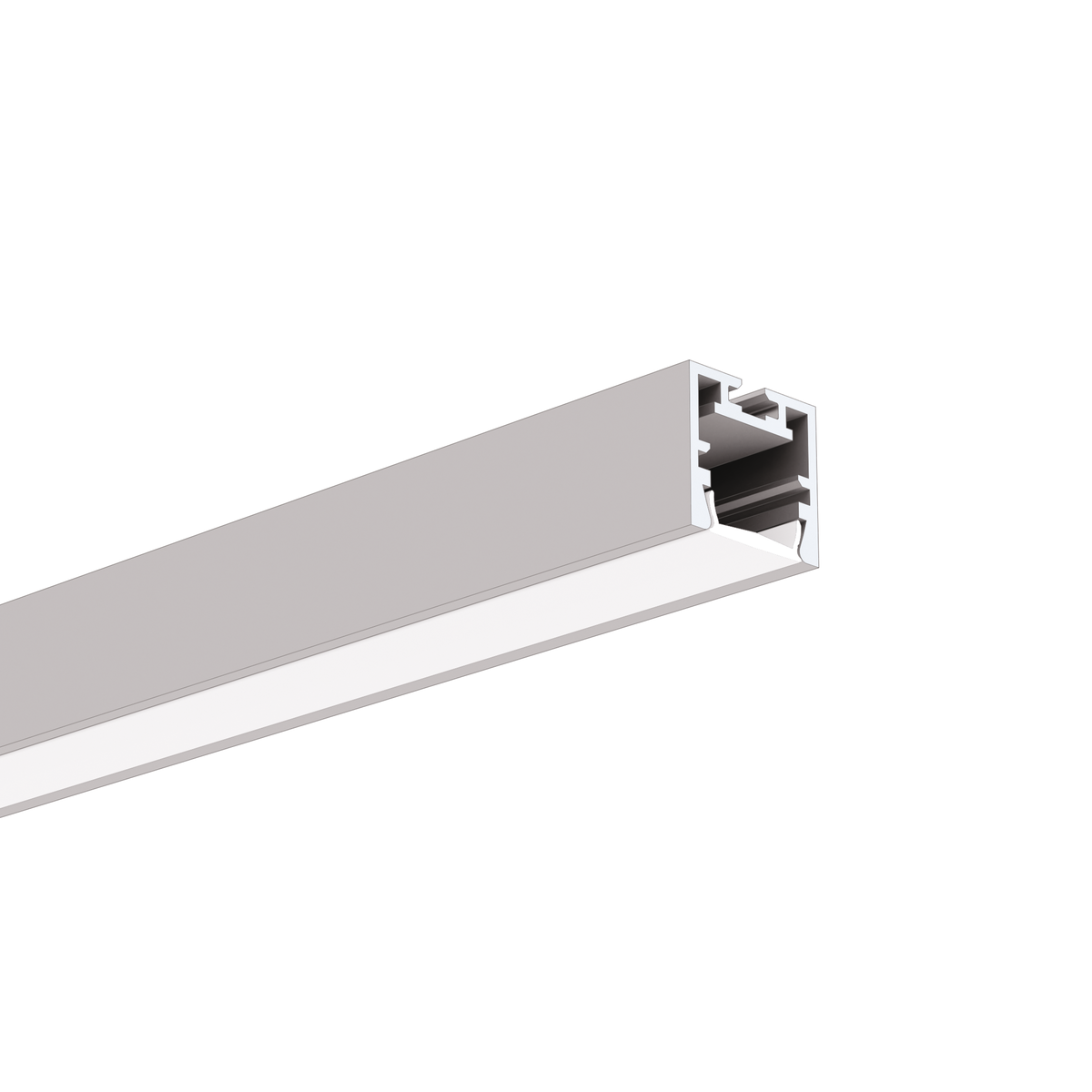 Profil aluminiu bandă LED PDS-ZM-PLUS, argintiu anodizat