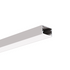 Profil aluminiu bandă LED GLAZA-LL, argintiu anodizat
