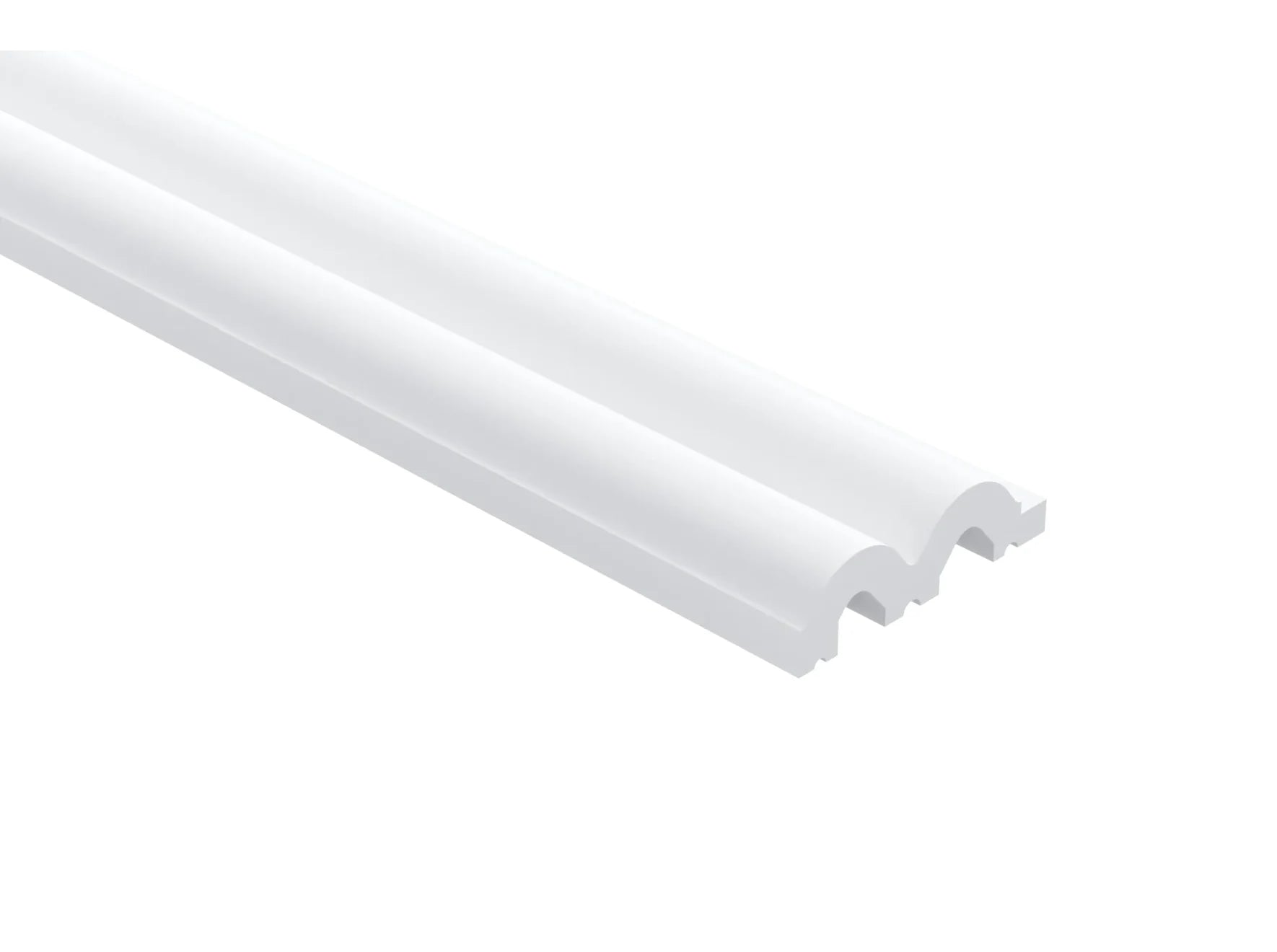 Terminație dreapta pentru riflaj decorativ Sereno L0401R