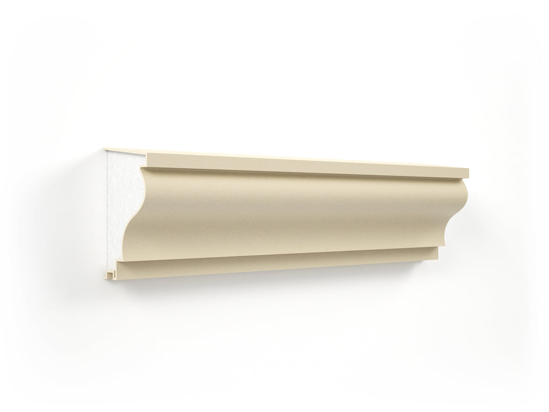 Solbanc fereastră DCRS37 - 12 x 6,5 x 200 cm