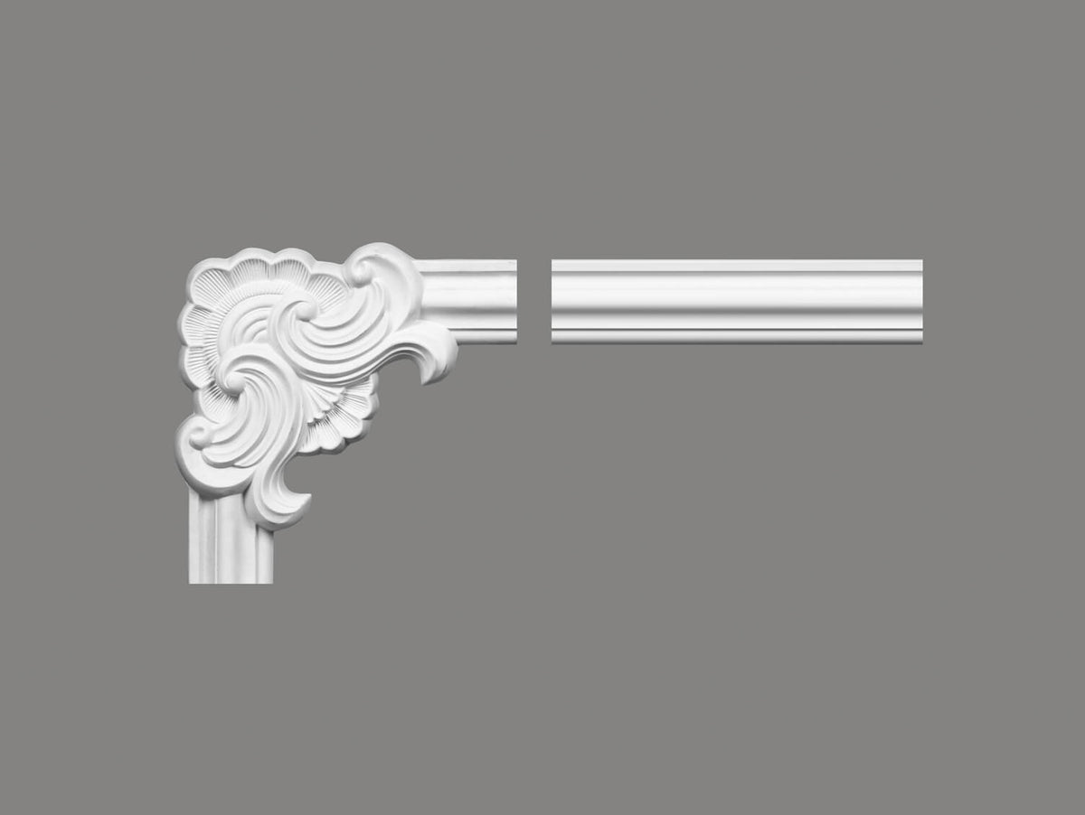 Coltar din poliuretan MDD308-11 - 27x27x2.1 cm - Decorevo
