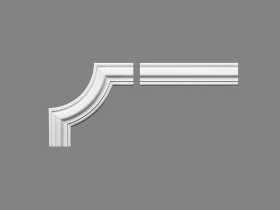 Coltar din poliuretan MDD308-12 - 24x24x2.1 cm - Decorevo