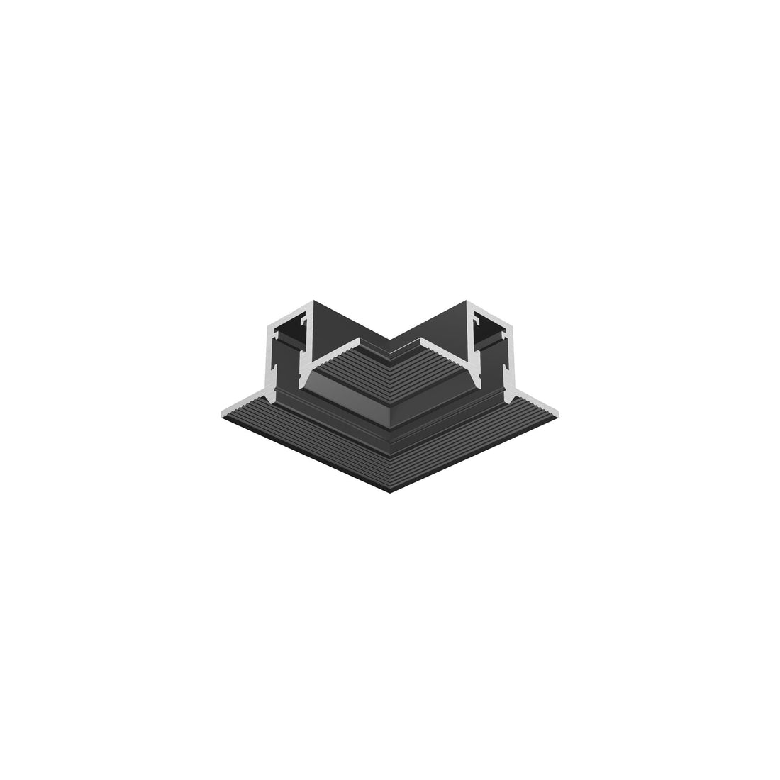 Conector L de tavan pentru șină magnetică mini încastrată 48V