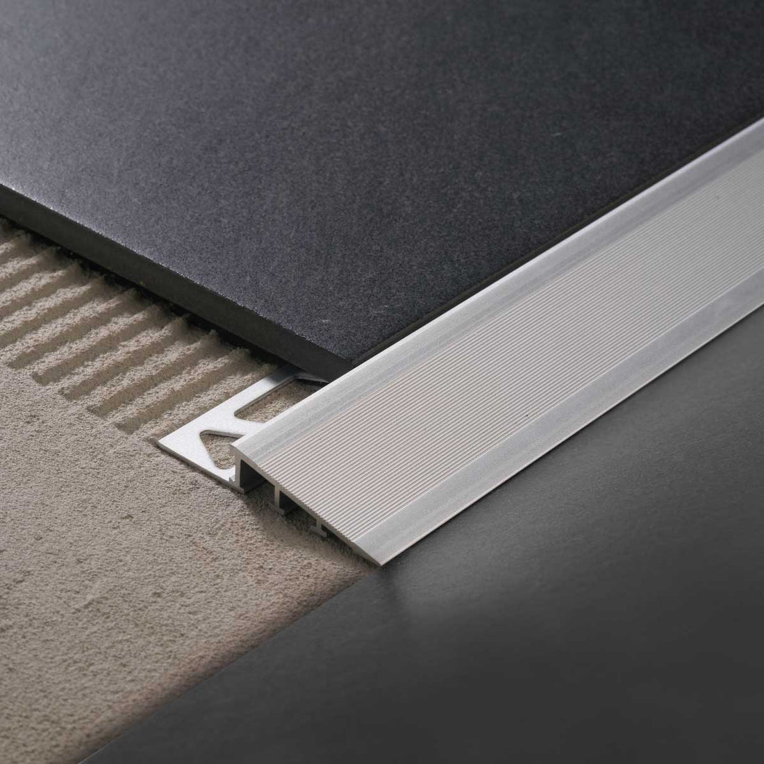 Profil ramptec ZRR, aluminiu argintiu