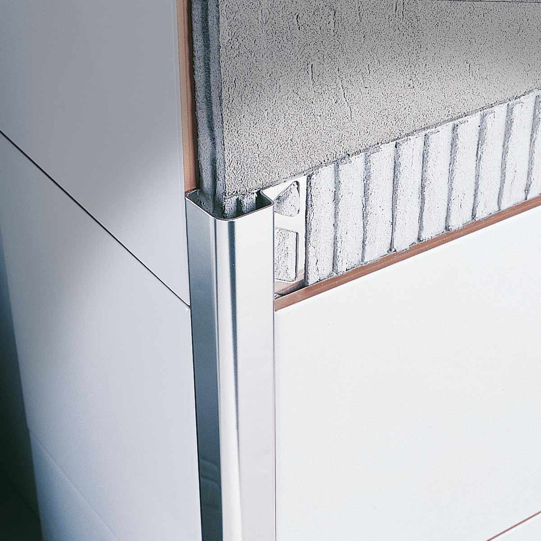 Profil roundcorner RE, inox lustruit