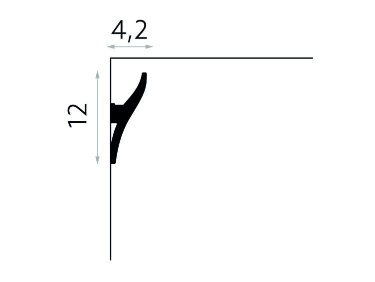 PROFIL BANDA LED QL010 - 200 x 12 x 4.2 cm