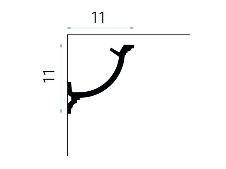 PROFIL BANDA LED QL027 - 200 x 11 x 11 cm