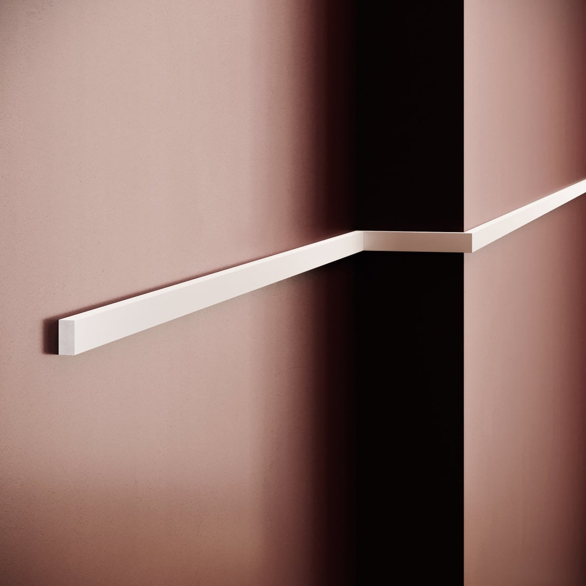 Brau decorativ din polimer rigid B7 - 2x1x200 cm - Decorevo
