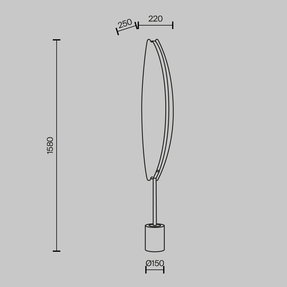 Lampadar Maytoni Breeze