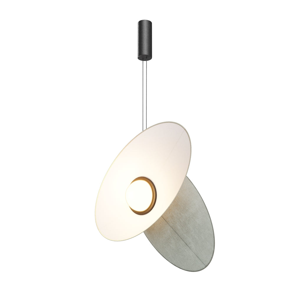 Lustră suspendată Maytoni Evolution gri mat cu LED 10W