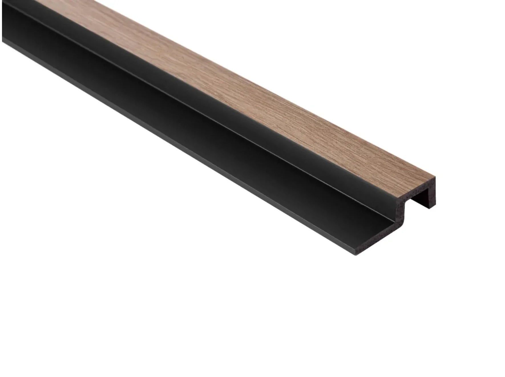 Terminație dreapta pentru riflaj decorativ Largo L0303R Oak Gray