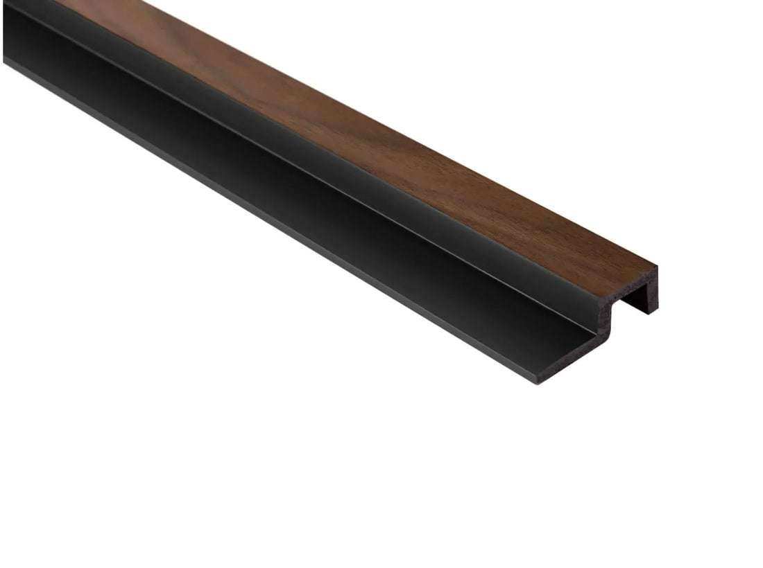 Terminație dreapta pentru riflaj decorativ Largo L0304R Dark Oak