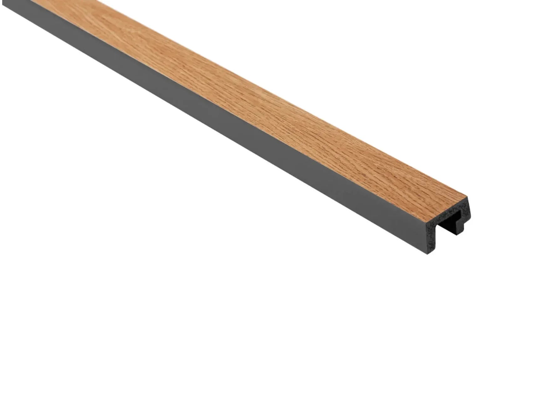 Terminație stânga pentru riflaj decorativ Largo L0306L Classic Oak