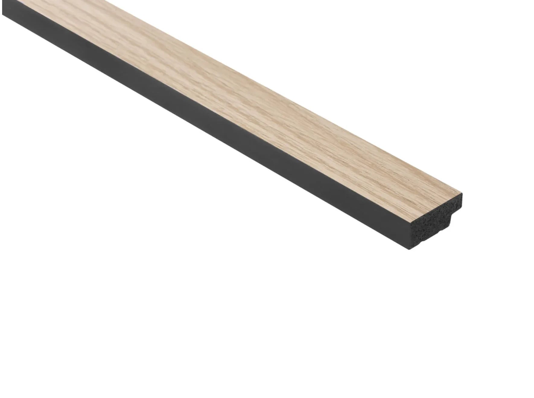 Terminație stânga pentru riflaj decorativ Medio L0202L Light Oak