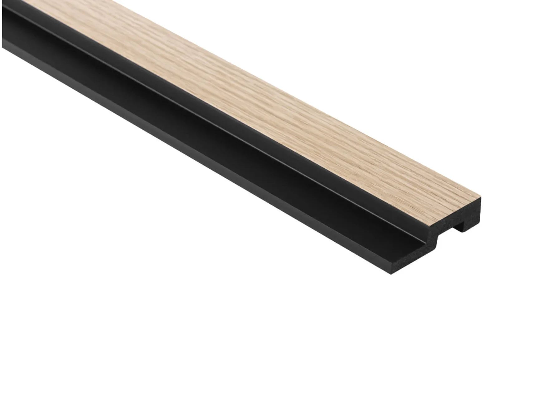 Terminație dreapta pentru riflaj decorativ Medio L0202R Light Oak