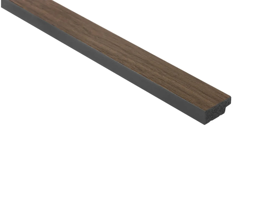 Terminație stânga pentru riflaj decorativ Medio L0204L Dark Oak