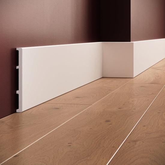 Plinta decorativa din polimer rigid S23 - 13x1.2x200 cm - Decorevo