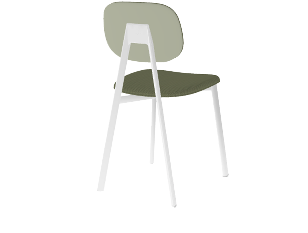 Scaun din polipropilenă/tapițat TATA1