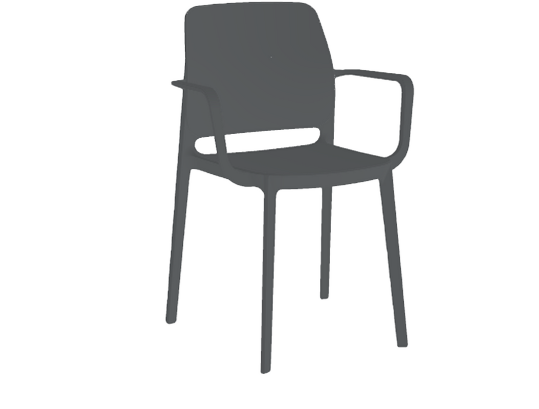 Scaun cu cotiere TIPA