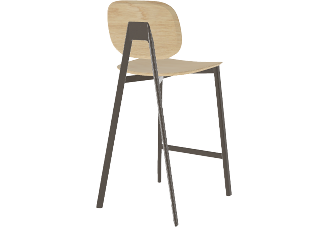 Scaun de bar furniruit TATA6