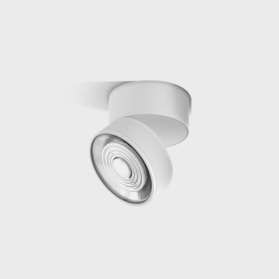 Spot LED aplicat orientabil SOL SURF Alb/Alb - Decorevo