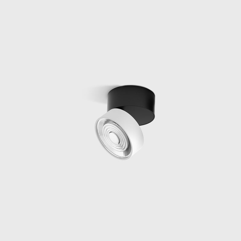 Spot LED aplicat orientabil SOL SURF MINI Negru/Alb - Decorevo