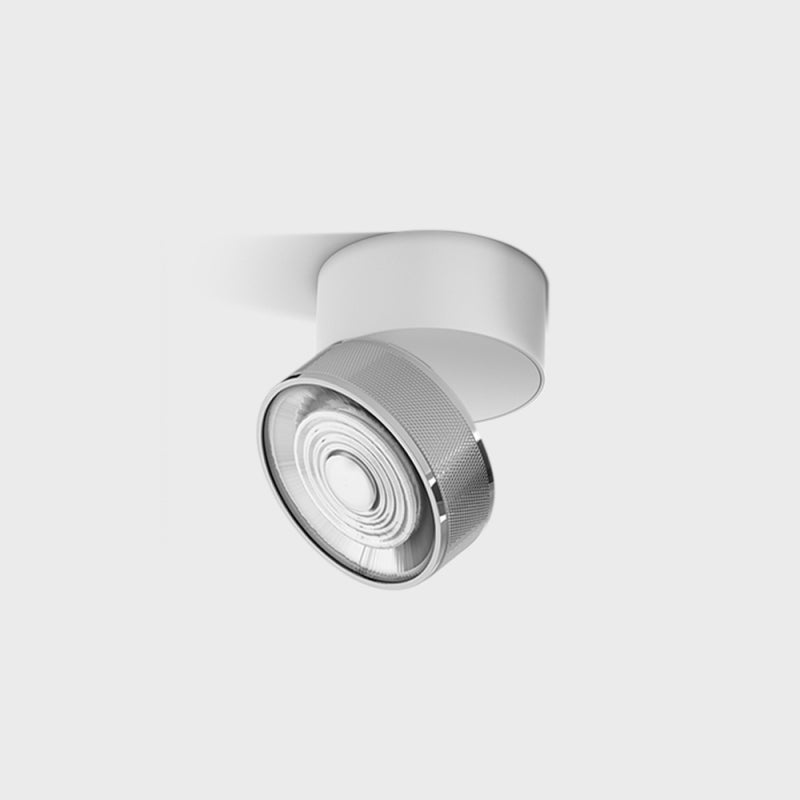 Spot LED aplicat orientabil SOL SURF Alb/Crom (finisaj nou) - Decorevo