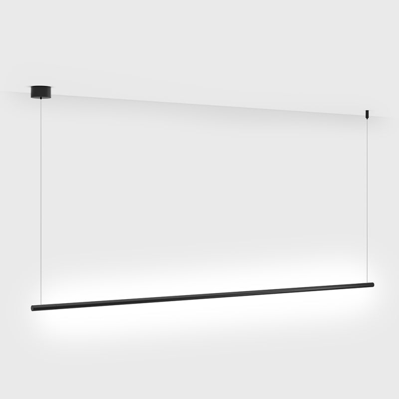 Pandantiv LED STRAW 1221 – L1221mm, difuzor opal, bază aplicată, IP20