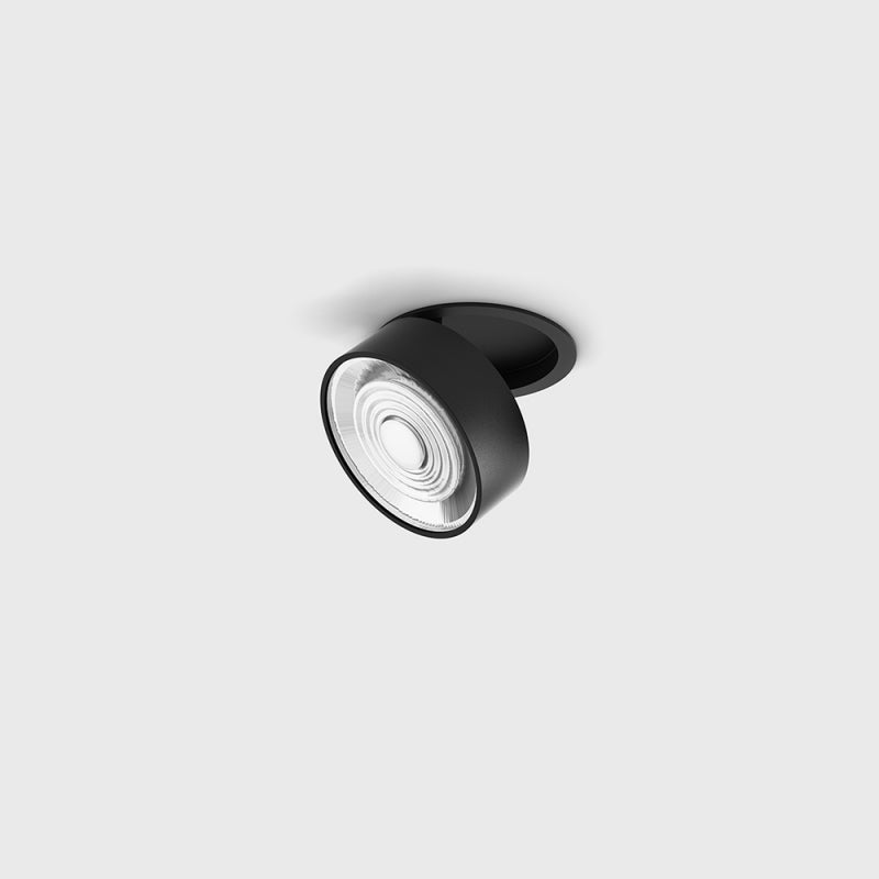 Spot LED încastrat orientabil SOL IN MINI Negru - Decorevo