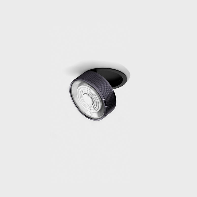 Spot LED încastrat orientabil SOL IN MINI Negru/Diamond Black - Decorevo