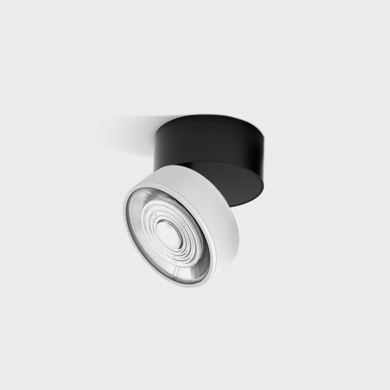 Spot LED aplicat orientabil SOL SURF Negru/Alb (finisaj nou) - Decorevo