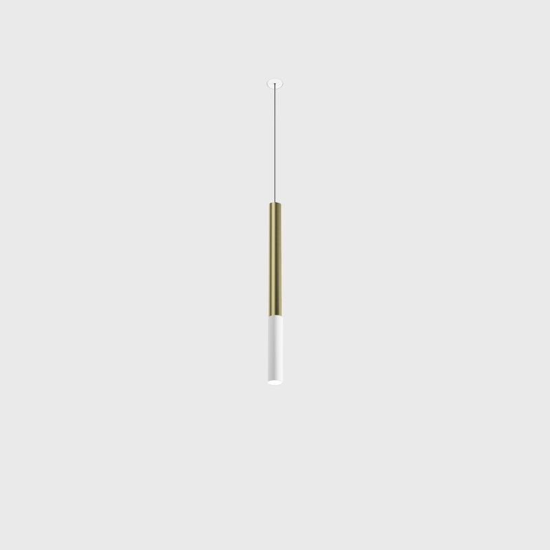 Corp de iluminat LED suspendat MATCH S P 450 NANO – D25mm, H450mm, cu bază încastrată trimless, IP20