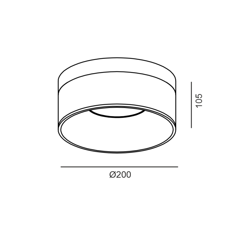 GLOW L - schema dimensiuni