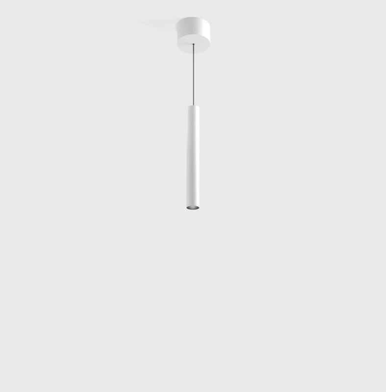 Corp de iluminat LED suspendat TUB S P 200 – D30mm, H200mm, bază aplicată, IP20
