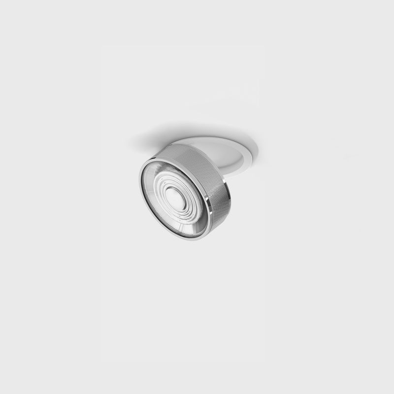 Spot LED încastrat orientabil SOL IN MINI Alb/Crom (finisaj nou) - Decorevo