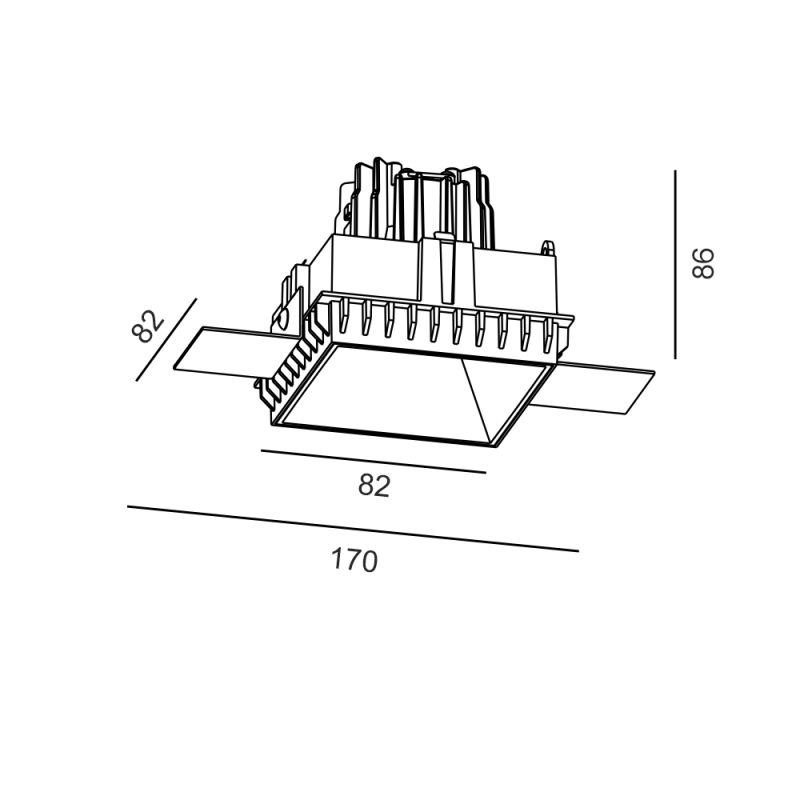 INVISIBLE SQUARE - schema dimensiuni