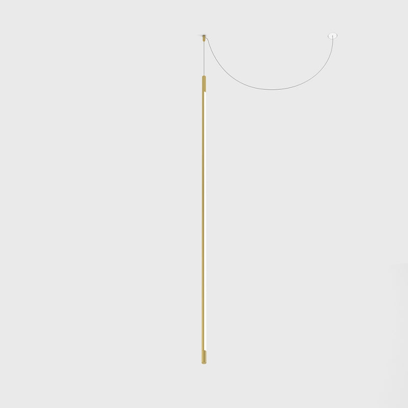 Pandantiv LED STRAW SUSP NANO TRIMLESS – L1183mm, bază încastrată fără ramă, IP20