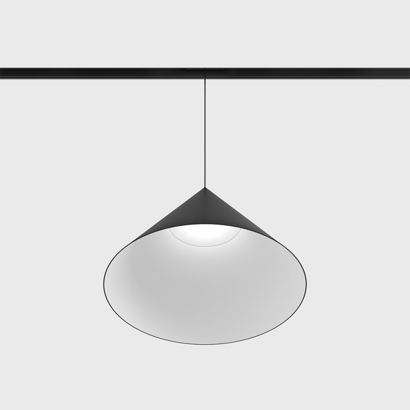 Pandantiv LED IN LINE CONE – D320mm, H210mm, 12W, 48V DC, IP20