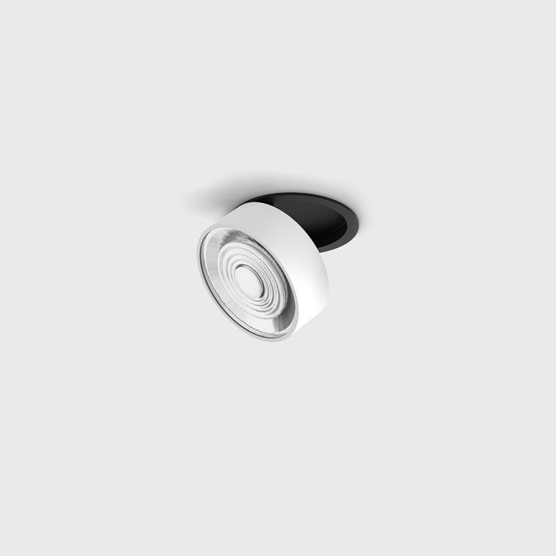 Spot LED încastrat orientabil SOL IN MINI Negru/Alb - Decorevo