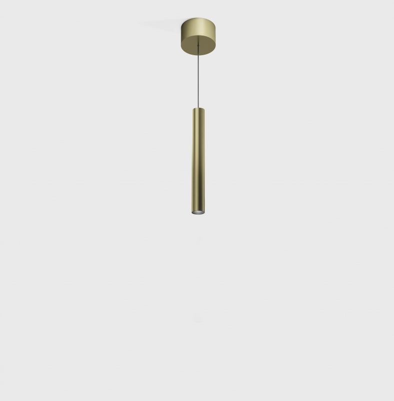 Corp de iluminat LED suspendat TUB S P 200 – D30mm, H200mm, bază aplicată, IP20