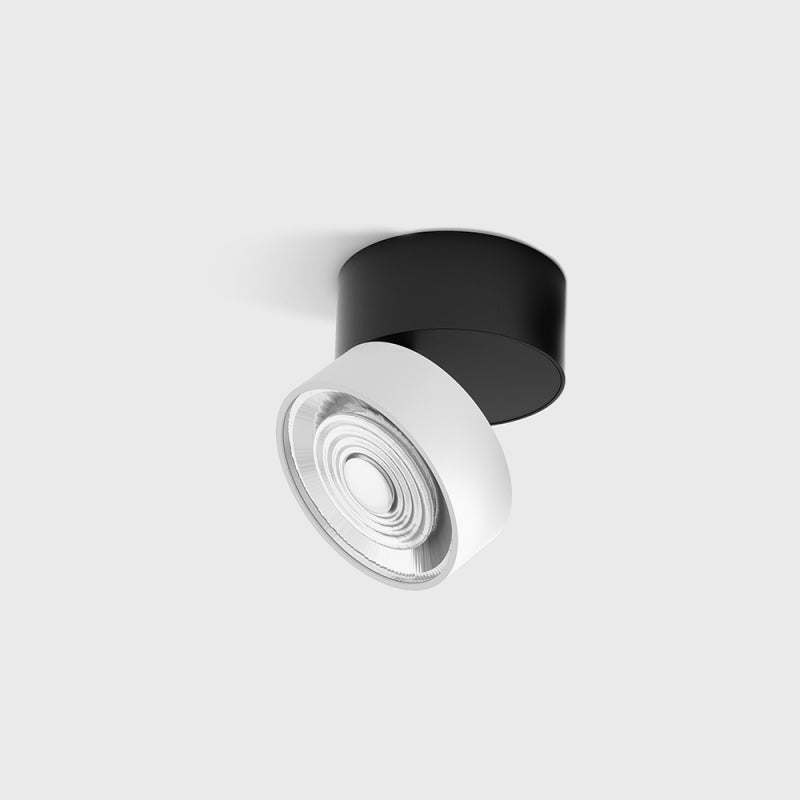 Spot LED aplicat orientabil SOL SURF Negru/Alb - Decorevo