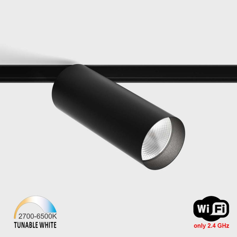 Spot LED IN LINE TUB M A 140 – D52mm, H140mm, 19W, 48V DC, IP20