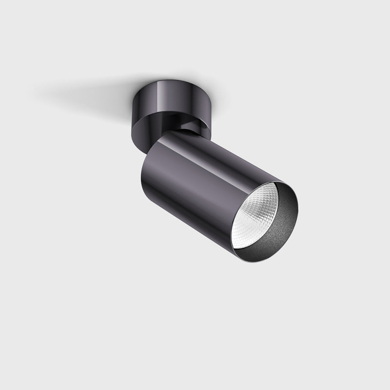 Spot LED aplicat orientabil TUB M SA 90 Diamond Black - Decorevo
