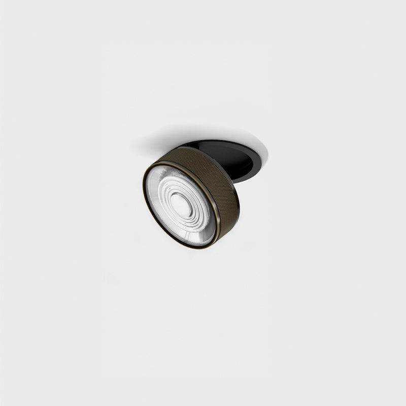 Spot LED încastrat orientabil SOL IN MINI Negru/Bronz - Decorevo