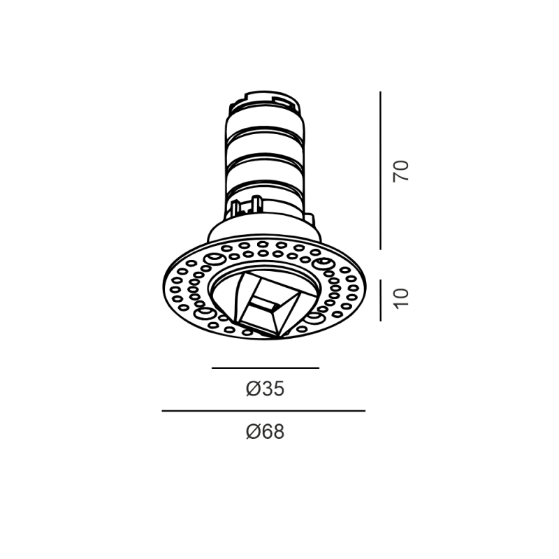Nano R WW TRIMLESS - schema dimensiuni