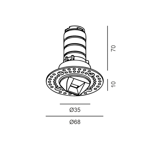 Nano R WW TRIMLESS - schema dimensiuni