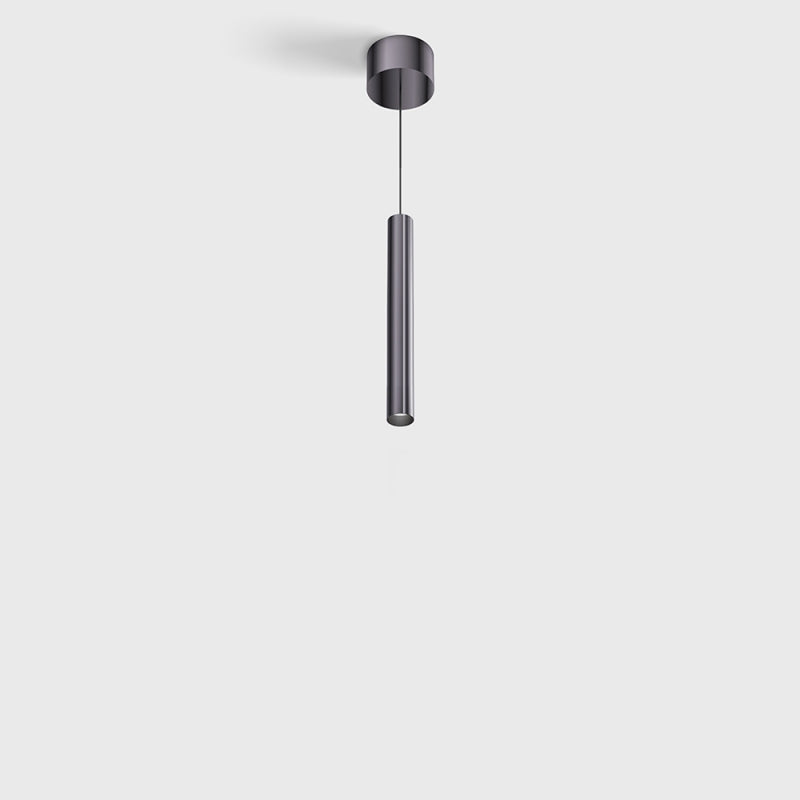 Corp de iluminat LED suspendat TUB S P 200 – D30mm, H200mm, bază aplicată, IP20