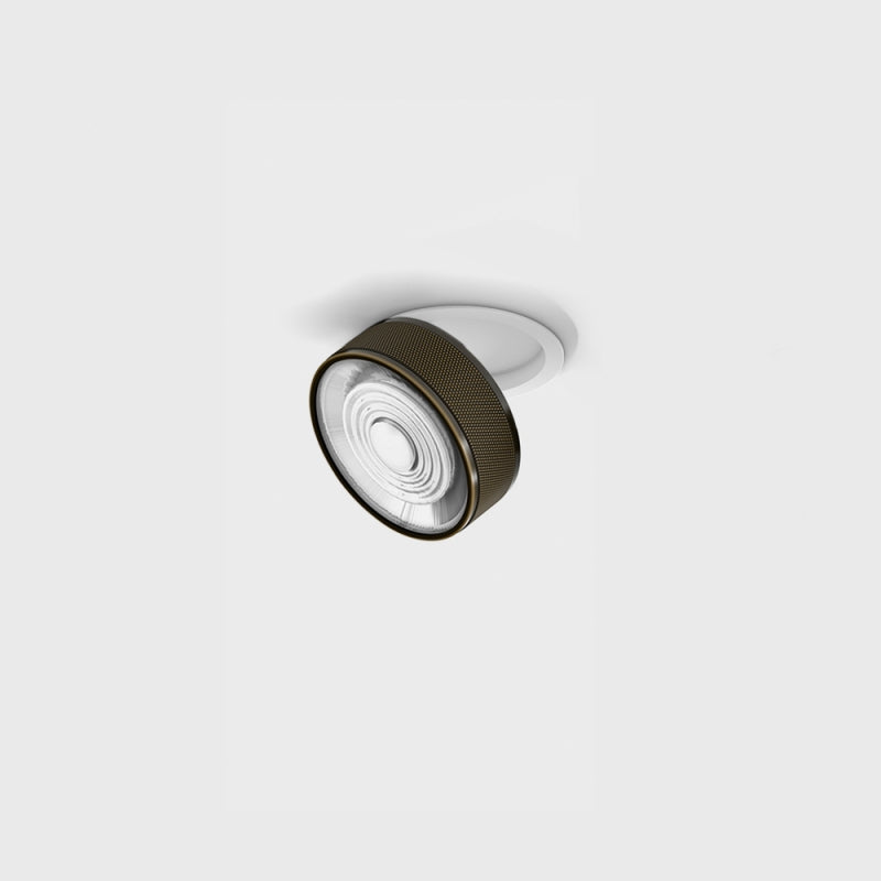 Spot LED încastrat orientabil SOL IN MINI Alb/Bronz - Decorevo