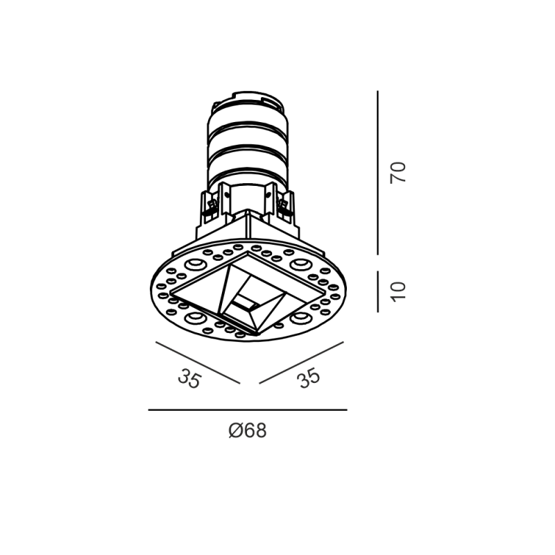 NANO S WW TRIMLESS - schema dimensiuni